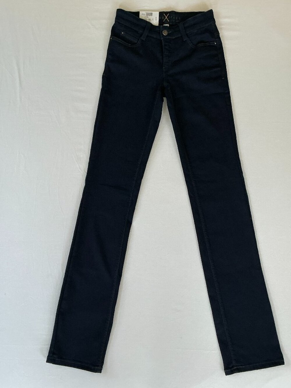 MAC Jeans Dream Womens 32 34 Dark Navy Straight Leg NWT Original Price $240